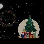 Magical Christmas Scene With Snowfall Twinkling Stars HTML CSS