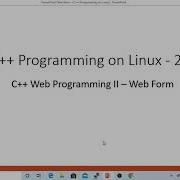 C Programming On Linux Web Application HTML Form And Using CGI Library CGICC