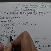 C Programming GATE 2015 Pointers II