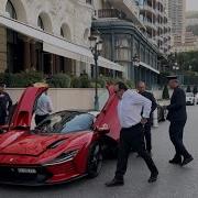 Billionaire Boss With His Ferrari Daytona SP3 At The Hotel De Paris In Monaco