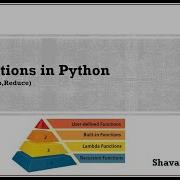 8 Functions Lambda Built In Etc In Python Pycharm Basic