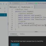 Java Abstraction Part1 Abstract Class And Abstract Methods