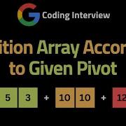 Partition Array According To Given Pivot LeetCode 2161 Coding Interview Questions