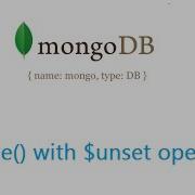 Update With UNSET Operator MongoDB