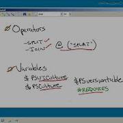 Operators And Variables In PowerShell