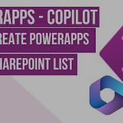 PowerApps Copilot Auto Create PowerApps From Sharepoint List Start With Data