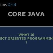 Java Interview Question What Is Object Oriented Programming