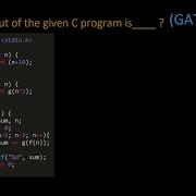Programming Challenge 17 Gate2025 GATE Variable Gate2026 Gatecs