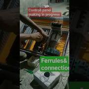 Control Panel Making Electrical Control Panel Logic Wiring Connection Programming Skills