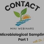 Mini Webinar Microbiological Sampling Part 1