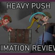 How To Animate A Heavy Box Push Body Mechanics Animation Review
