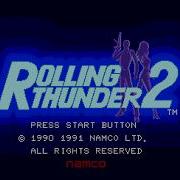 Rolling Thunder 2 Sega Mega Drive Genesis Longplay