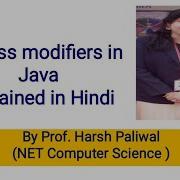 Access Modifiers In Java Explained In Hindi