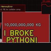 I Coded A Physics Engine Until My PC Crashed 10 Billion KG