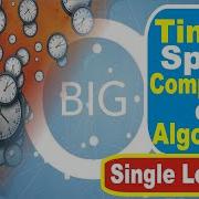 10 Find And Analysis Time Complexity Of An Algorithm Of Single Loop Complexity Of For Loop