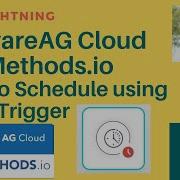 SoftwareAG Cloud WebMethods Io Integration How To Schedule Your Integration Using Clock Trigger