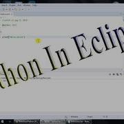Installing Python In Eclipse And Python Hello World Program