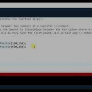 Processing The Lerp Function