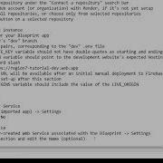 10 Deployment To Development Environment Render Setup Part 1 3