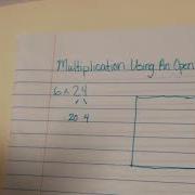 Multiplying Using An Open Array