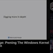 HITB2018AMS D2T2 Over The Edge Pwning The Windows Kernel Rancho Han