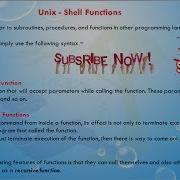 Lesson 11 Shell Scripting Shell Functions In Unix