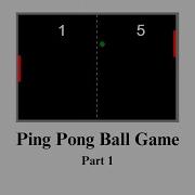 Ping Pong Ball Game Project Part 1 HTML CSS Setup Using Visual Studio Code