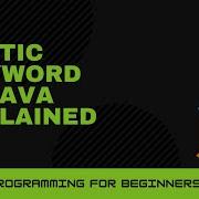 28 Static Keyword In Java Explained Java Programming For Beginners Kumar Kaushik ZealEducates