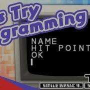 SmileBASIC 4 Let S Try Programming 2 Give A Lot Of Commands To The Computer Nintendo Switch