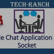 Live Demonstration Of Simple Chat Application Using Java AWT API Practice Projects TechRanch