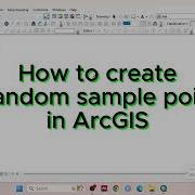 How To Create Random Sample Points In ArcGIS Step By Step Tutorial Brainy