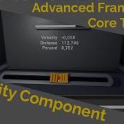 Velocity Component Advanced Framework Core Tutorial
