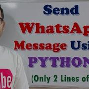 SEND WHATSAPP MESSAGE USING PYTHON AUTOMATE WHATSAPP USING PYTHON PYWHATKIT LIBRARY