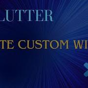 Многоразовый пользовательский виджет Flutter Visual Studio Code Учебное пособие по Dart