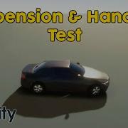 Unity Car Suspension Handling Test