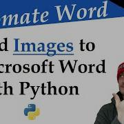 Python Docx Add Images To Word Documents In Seconds