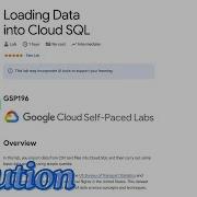 Loading Data Into Cloud SQL Qwiklabs Arcade GCP196 Cloudskills ArcadeLabs26