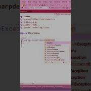 How To Create Custom Exception How To Create User Defined Exception Csharp Programming Shorts
