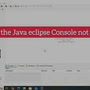 Why Not Showing Java Eclipse Console Find Java Eclipse Console Eclipse Console Youtube Video