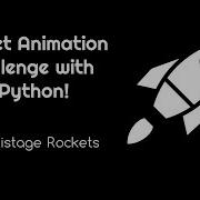 Rocket Animation Challenge With VPython 4 Multistage Rockets