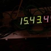 7 Segment Clock With ATmega8
