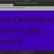 Inject Dependency Injection In Play Framework
