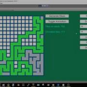 Unity 2D Procedural Maze Generator Demo