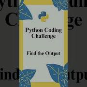 Python Coding Challenge Code 1