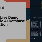 100 Percent Live Demo Of Oracle AI Database 26ai Zero Slides Pure Innovation