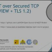 TLS Secured MQTT Broker And Server For LabVIEW