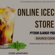 Online Ice Cream Store Python Django Project With Source Code