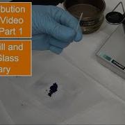 Filling And Sealing A Glass Capillary Pair Distribution Function Part 1