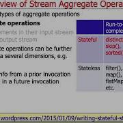 Java Streams Overview Of Aggregate Operations