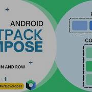 5 Column Row Jetpack Compose Android Studio